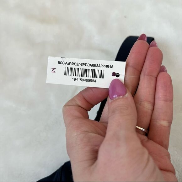 Adore Me Michelle contour spots bra navy floral nwt supportive athletic - Picture 3 of 4